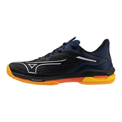 Zapatillas Padel Mizuno WAVE Exceed Tour 6 Padel Hombre - Azul Marino / Blancos / Naranjas - Chile